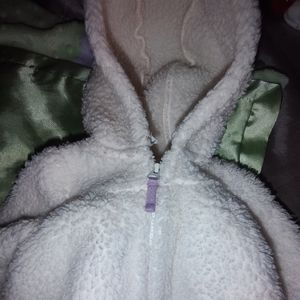 Carter Sherpa zip up hooded